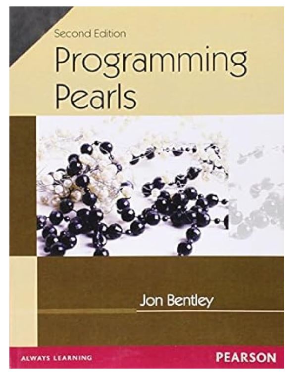 Programming Pearls, 2e